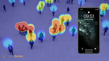 UbiqiSense Social Distancing Monitoring and Alert Solutions