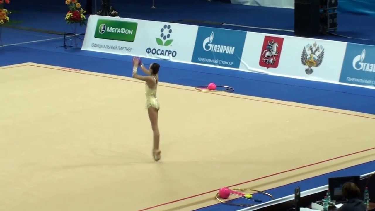 Sharopa Arina, Belarus, ball. Гран-При 2013, Москва 02.03.13
