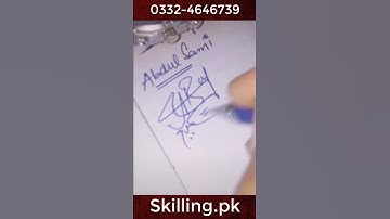 Signatures for Abdul Sami