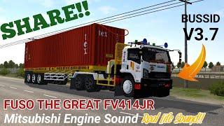 Share!! Kodename Sound Fuso The Great Bussid V3.7 Terbaru | Full Klakson Kapal Darat V2🔥🔥