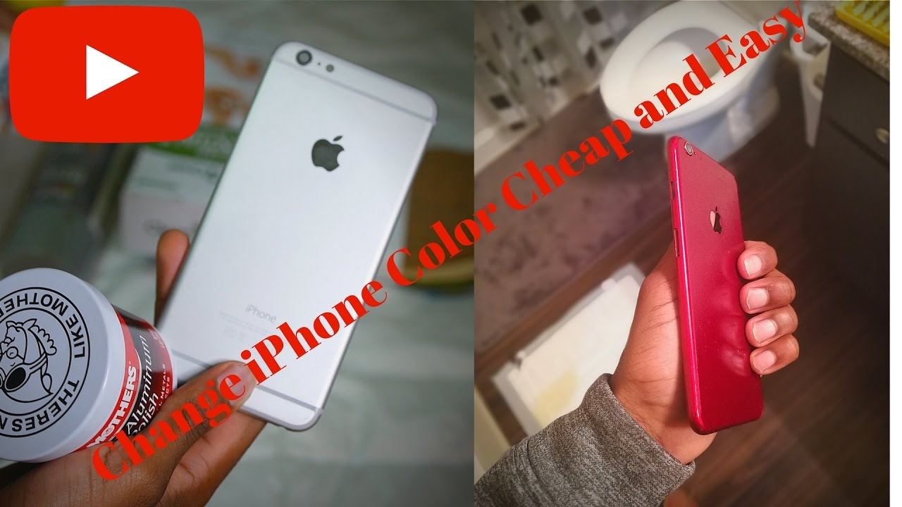 How to Change The Color of Any iPhone: DIY - YouTube