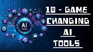 Top 10 Game Changing AI Tools || Master AI Tools Boost Your Career With AI || Top 10 AI Tools 2025