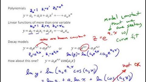 NM5-7 General Linear Least Squares