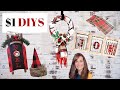 5 Simple Christmas Plaid DIYS / Dollar Tree DIYS for Christmas / Friend Friday December