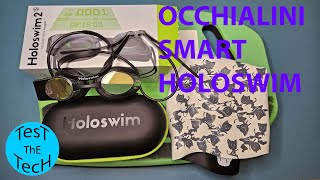 Recensione Occhialini Nuoto Smart AR Holoswim 2s Guangli