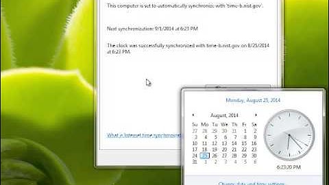 Change date and time on windows 7