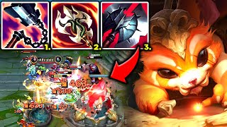 GNAR TOP IS VERY STRONG WITH THIS AOE BUILD! (THIS IS INCREDIBLE) - S13 Gnar TOP Gameplay Guide