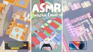 Roblox ASMR 🧸 Plushie Tower, but its ASMR | Mobile, keyboard, and controller sounds |