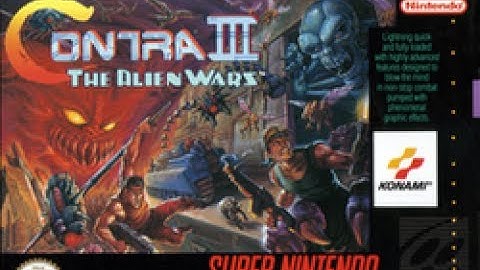 The Game Genie Player - Contra III: The Alien Wars (SNES)