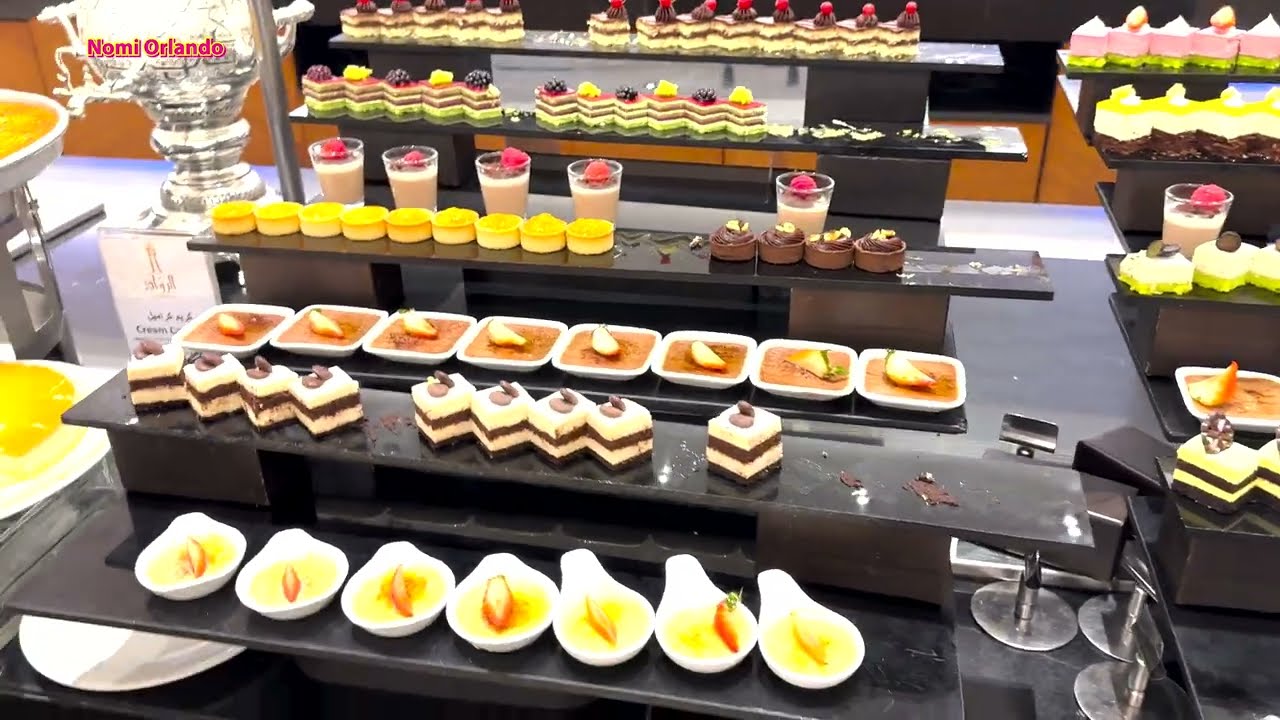 Arabic Buffet in Swiss Hotel Makkah