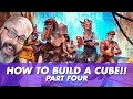 Makeup of a cube and filling in cards  how to build a cube part four