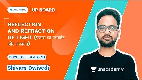 Reflection and Refraction of light ( (प्रकाश का परावर्तन और अपवर्तन) | Class 10 | Physics | Shivam