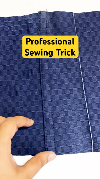 Flat French Seam Sewing Tricks #sewing #ussewtips #sewingtips