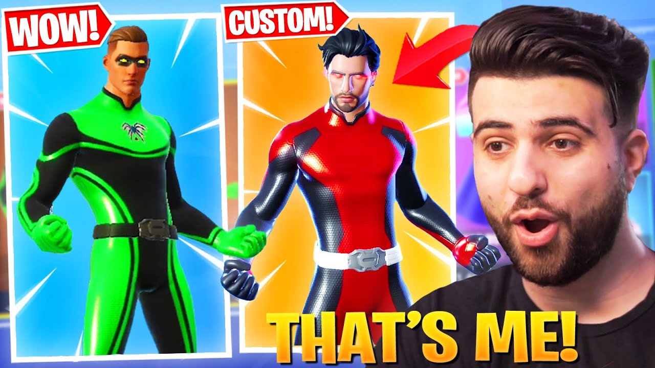 The Best Skins Ever New Custom Superhero Skins Are Amazing Fortnite Season 4 Youtube