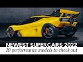 10 New Supercars with Improved Aerodynamic Designs for Better Downforce and Top Speed