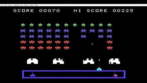 TI Invaders Gameplay [TI-99/4a]