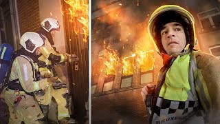 Danger : Dans Un Hôtel Abandonné En Flamme ⚠️ (reportage pompier)