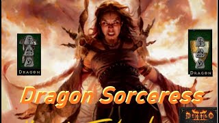 Dual Dragon Sorceress - D2R Hand Of Justice Auradin?