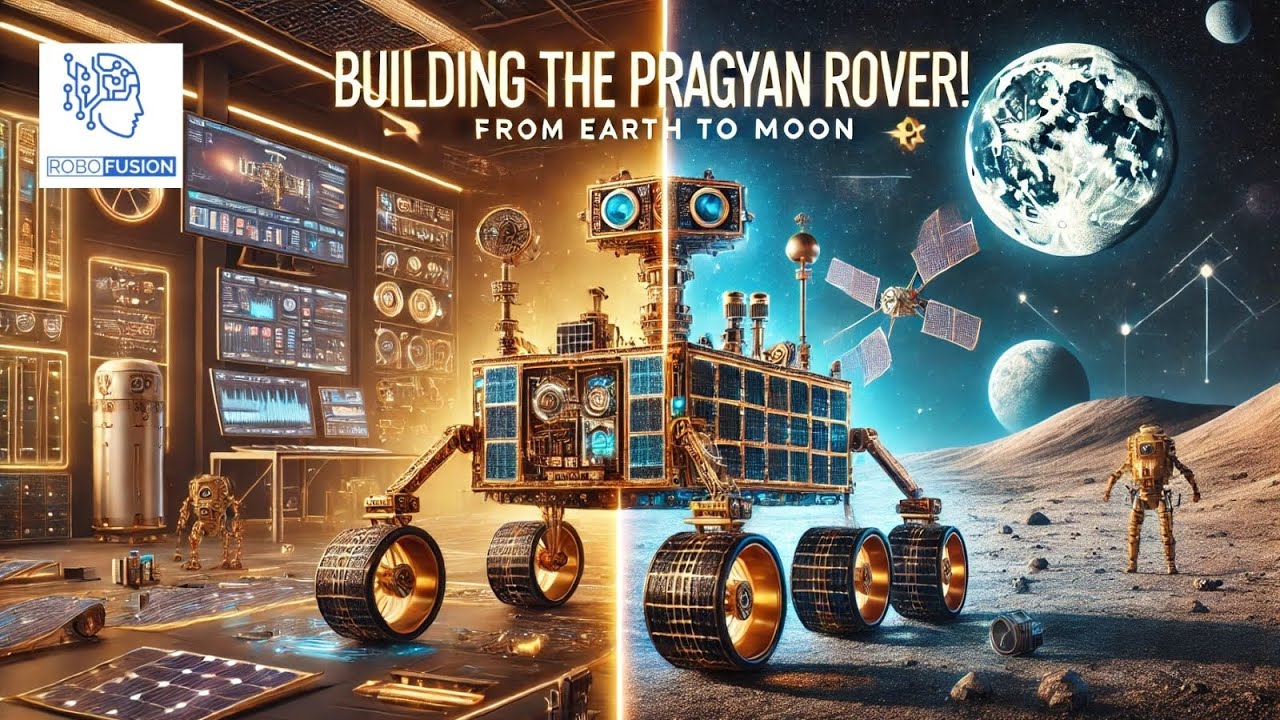 Building the Pragyan Rover #Chandrayaan3#ScienceProject #Robotics# ...