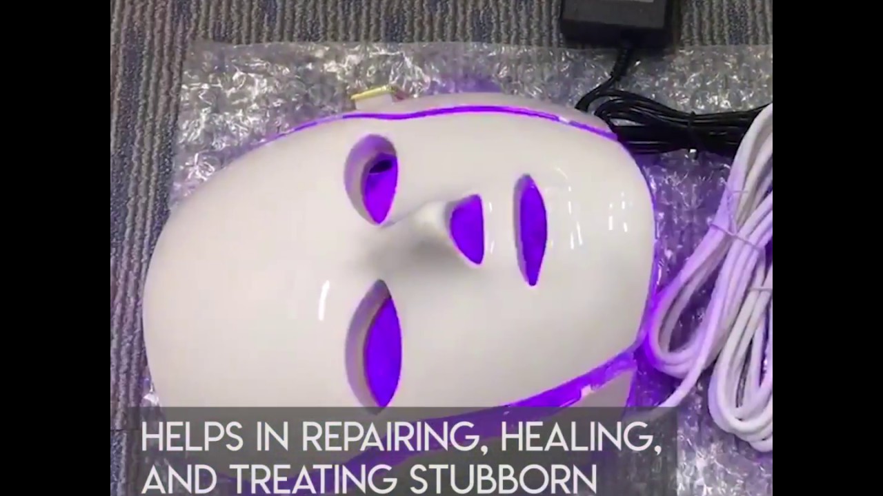 7 Colors LED Facial Mask - Your At-Home Skin Photon Therapy