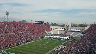 Lighting the Torch at Rams game vs Saints 2019 screenshot 4