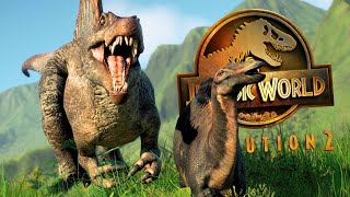 The COMPLETE LIFE of Spinosaurus - Jurassic World Evolution 2 [4K]