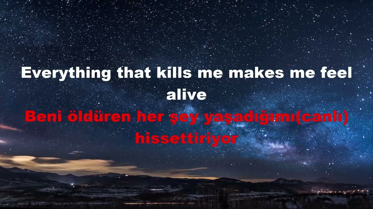 OneRepublic - Counting Stars İngilizce Geliştirmek İçin Türkçe İngilizce Alt Yazılı