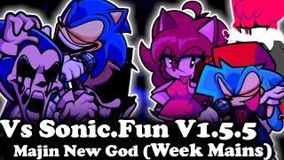 FNF | Vs Sonic.Fun V1.5.5 ¡OUT NOW! (Free Play) (Week Main) | Mods/Hard/Gameplay |