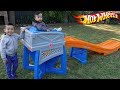 HOT WHEELS Ride On Roller Coaster Backyard Fun Playtime With Ckn Toys