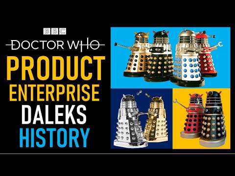 The History of Product Enterprise Daleks (Movie & TV Daleks)