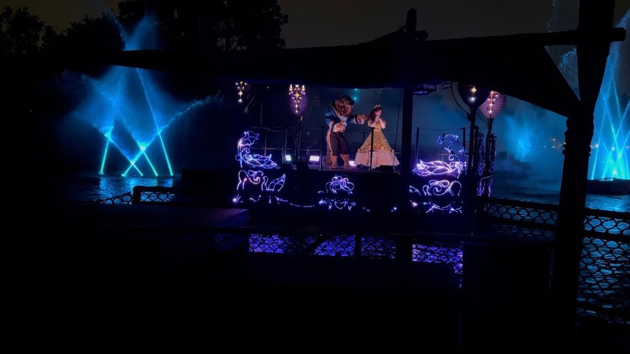 Fantasmic at Disneyland in 4k. (70th Anniversary Celebration)