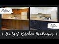 Diy kitchen makeover on a budget  easy kitchen cabinetry makeover  hot mess lake hosue renovation