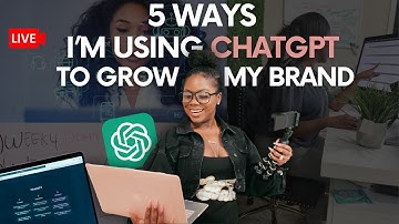 🔴 LIVE: 5 Ways to Use ChatGPT to Grow Your Brand in 2025 | + The AI Hacks Every Business Needs
