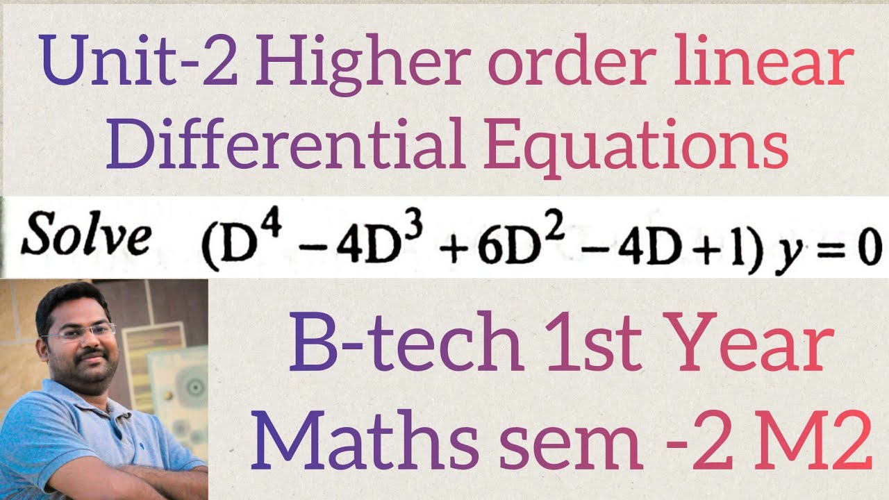 B-tech 1st Year Maths sem -2@maths naresh eclass - YouTube
