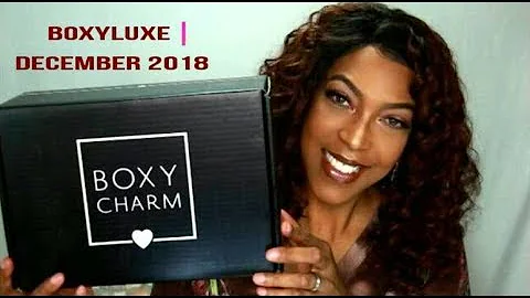 BoxyLuxe December 2018 | Unboxing and Demo - Viole...