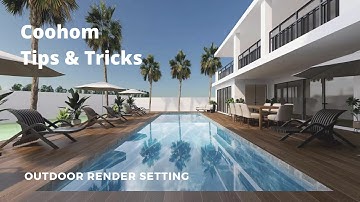 Tips & Tricks | Outdoor Render Setting in 45 seconds