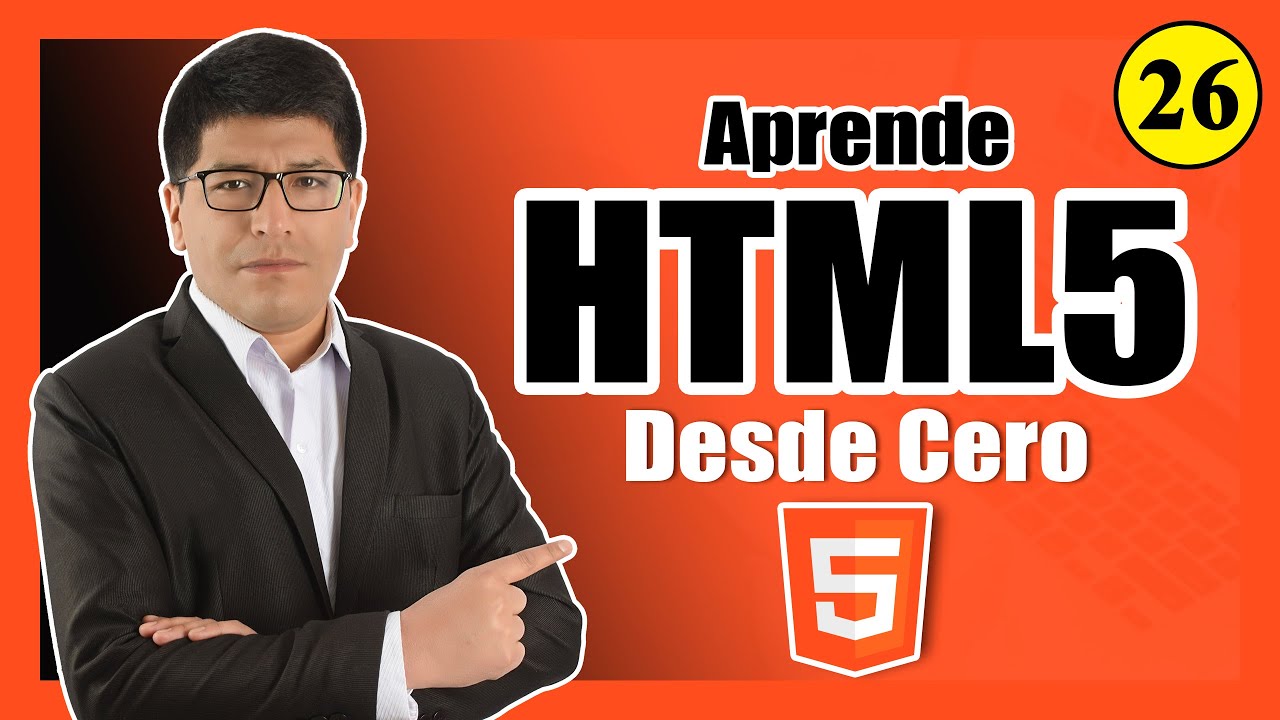 (26) — Crear Listar Ordenadas y No Ordenadas en HTML — Curso de HTML5