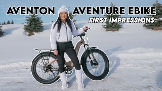Come Bike Riding With Me! | Aventon Aventure Ebike