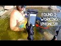 River Treasure: FOUND 5 PHONES, Custom Pocket Knife, Ray-Bans, Fidget Spinner, and Pipe in River!!!