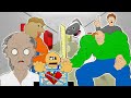 GRANNY THE HORROR GAME ANIMATION IN BALDI BASICS GAME #2