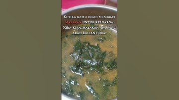Thumbnail of Pilih Mana, Sayur Daun Singkong Kuah Santan atau Tumis Daun Singkong Pedas? #shorts #shortsvideo