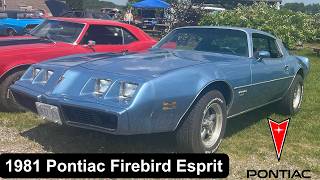 1981 Pontiac Firebird Esprit: Start Up, Exterior, Interior & Full Review