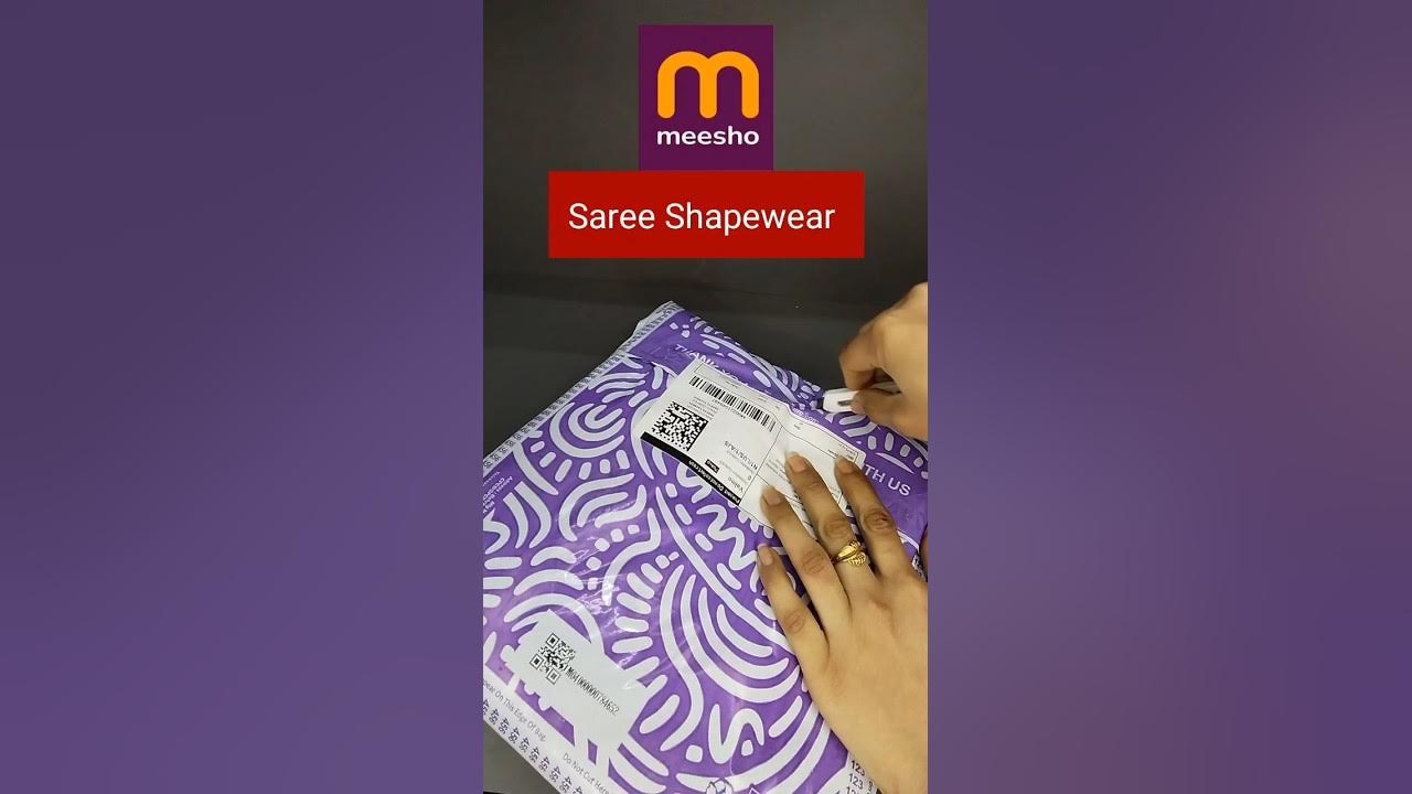 Meesho saree shapewear #beauty #saree #meesho #shorts #trending