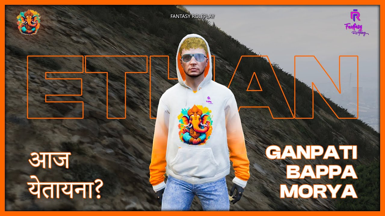 Ganpati Bappa Aagman║EthanMartin In City║#gta5 #gtaroleplay #fantasyroleplay #roleplay