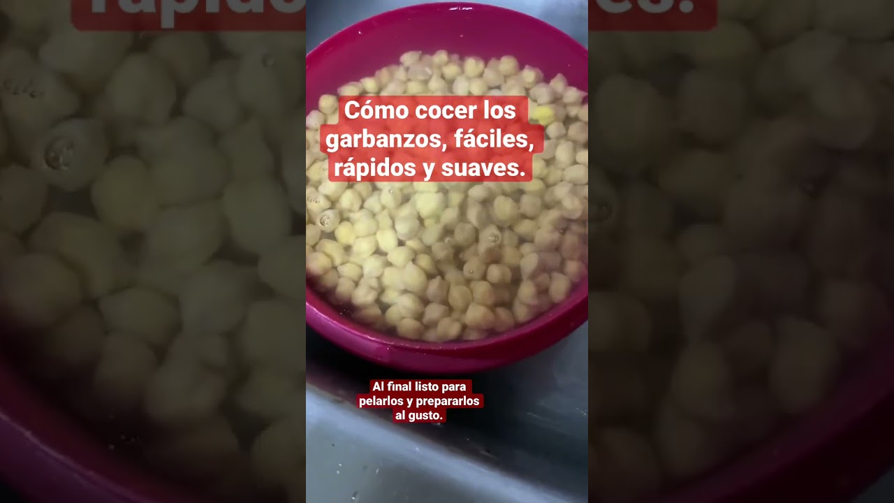 ???? 【 Cocer Garbanzos en Olla Express 】+ Tiempo de Cocción!