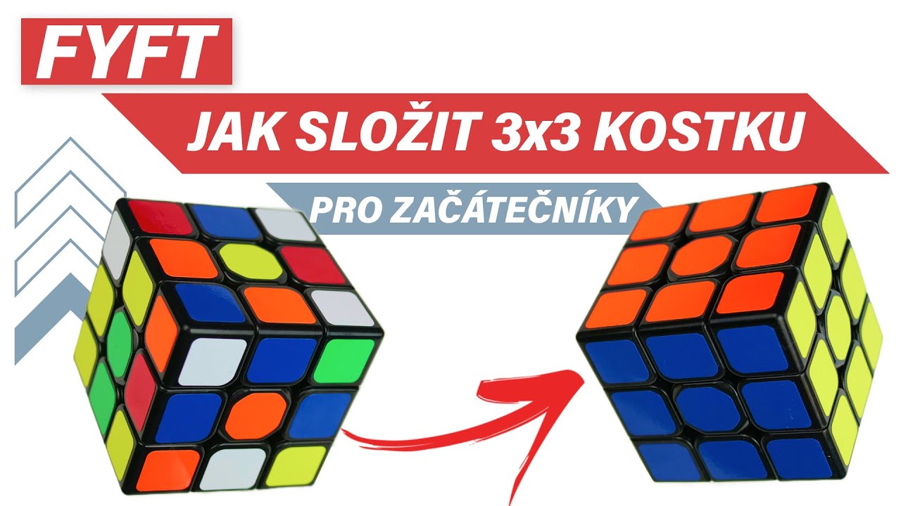 Jak složit 3x3 rubikovu kostku pro začátečníky | FYFT.cz - YouTube