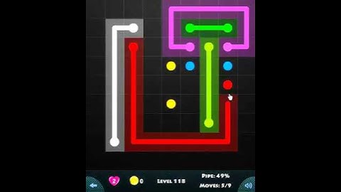 9 × 9 MANIA LEVEL 118 - FLOW GAME ON FACEBOOK Connect the dots