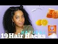 19 Natural Hair Hacks You NEED To Know | Melissa Denise