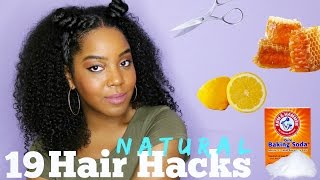 19 Natural Hair Hacks You NEED To Know | Melissa Denise 19 Natural Hair Hacks You NEED To Know | Melissa Denise