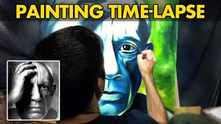 Abstract Painting of Pablo Picasso by ehullquist 1,279 views 13 years ago 1 minute, 15 seconds